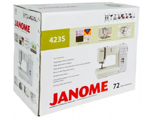 Швейная машина JANOME 423S белый
