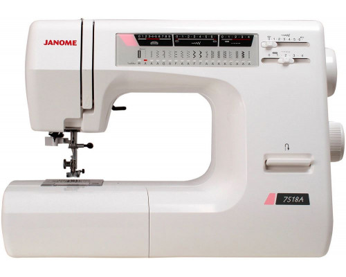 Швейная машина JANOME 7518 A белый