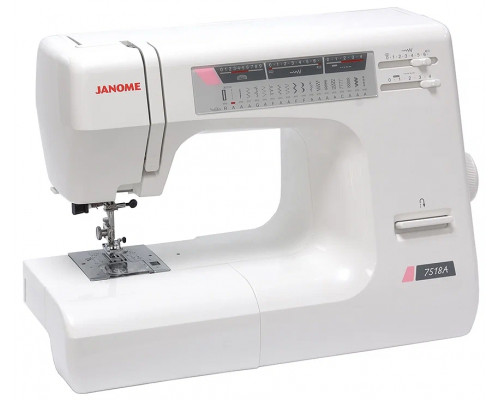 Швейная машина JANOME 7518 A белый