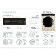 Стиральная машина VESTEL WD10140D2TG беж.мрамор/черный