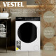 Стиральная машина VESTEL WD10140D2TW белый/черный
