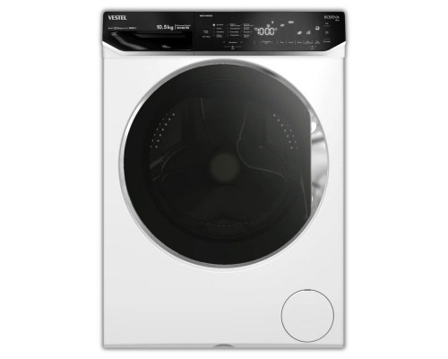Стиральная машина VESTEL WMG1014WGT3SI белый/черный Стиральная машина VESTEL WMG1014WGT3SI белый/черный