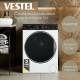 Стиральная машина VESTEL WMS10120T23 белый/черный
