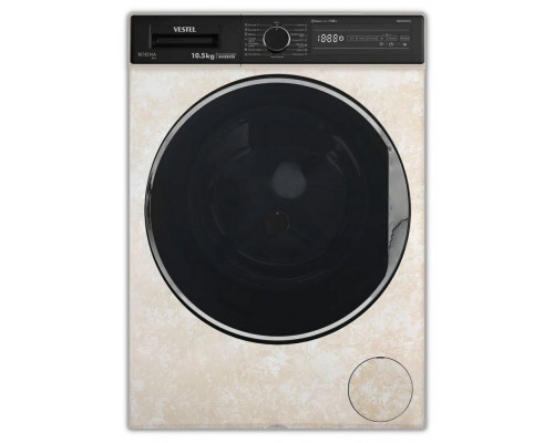 Стиральная машина VESTEL WMS10120T2TG бежевый мрамор Стиральная машина VESTEL WMS10120T2TG бежевый мрамор