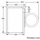 Стиральная машина VESTEL WMS6100T2W белый/черный