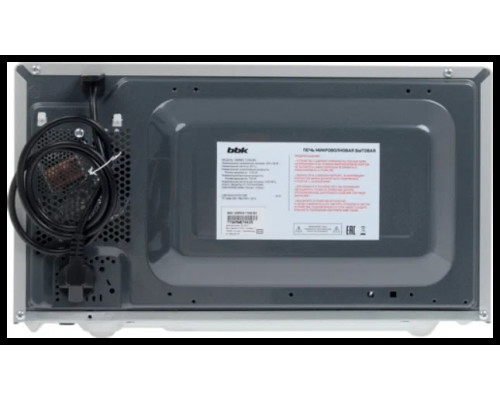 Микроволновая печь BBK 20MWS-729S/BS серебристый