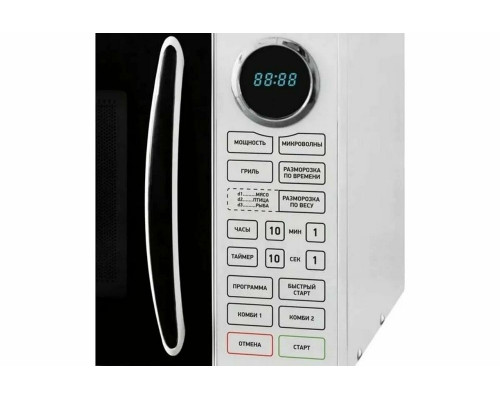 Микроволновая печь BBK 23MWG-930S/BW черный/белый