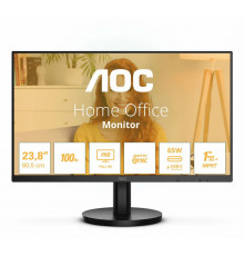 Монитор 23.8" AOC 24B3CA2, IPS, 1920x1080, 100 Гц, 4 мс, 16:9, 250 кд/м², 1xHDMI, 1xUSB-C, 2xUSB-B, 2x3 Вт, черный