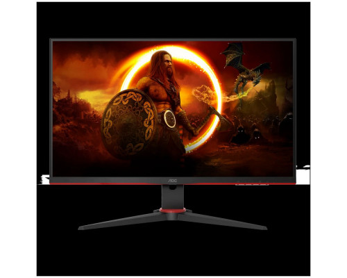 Монитор 23.8" AOC 24G2SPAE IPS 1920x1080, 165 Гц, 4 мс, 16:9, 300 кд/м2, 2xHDMI, 1хDP, 1xVGA, 1x3.5 мм, черный