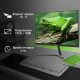 Монитор 21.5" Digma Progress 22A404F черный VA LED 5ms 16:9 HDMI M/M матовая 250cd 178гр/178гр 1920x1080 100Hz G-Sync VGA FHD 2.2кг (DM22VB03)