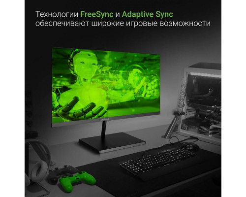 Монитор 21.5" Digma Progress 22A501F VA 1920x1080, 100 Гц, 5 мс, 16:9, 250 кд/м2, 1xHDMI, 1xDP, черный Монитор 21.5" Digma Progress 22A501F VA 1920x1080, 100 Гц, 5 мс, 16:9, 250 кд/м2, 1xHDMI, 1xDP, черный