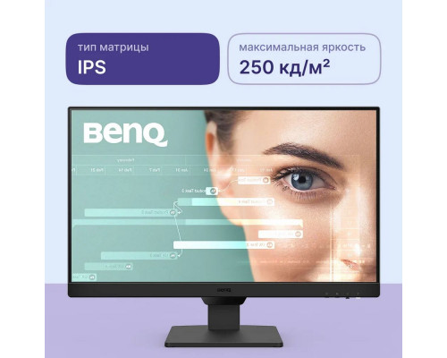 Монитор 23.8" BenQ GW2490E IPS 1920x1080, 100 Гц, 5 мс, 16:9, 250 кд/м², 2xHDMI, 1xDP 1.2, черный Монитор 23.8" BenQ GW2490E IPS 1920x1080, 100 Гц, 5 мс, 16:9, 250 кд/м², 2xHDMI, 1xDP 1.2, черный