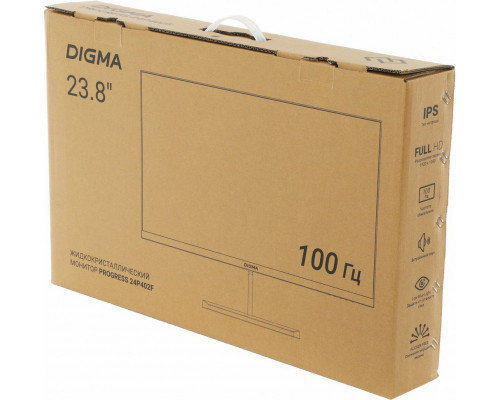 Монитор 23.8" Digma Progress 24P402F IPS 1920x1080, 100 Гц, 5 мс, 16:9, 250 кд/м2, 1xHDMI, 1xDP, черный Монитор 23.8" Digma Progress 24P402F IPS 1920x1080, 100 Гц, 5 мс, 16:9, 250 кд/м2, 1xHDMI, 1xDP, черный