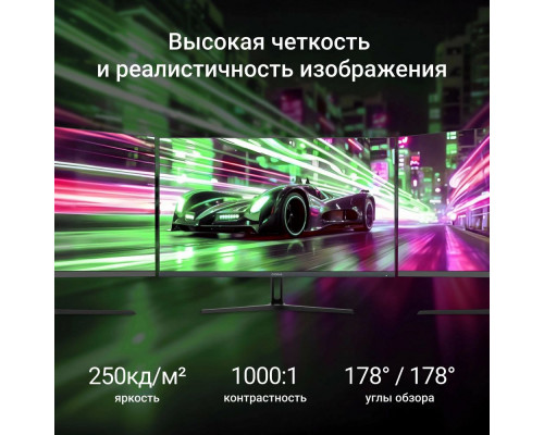 Монитор 23.8" Digma Progress 24P504F IPS 1920x1080, 100 Гц, 5 мс, 16:9, 250 кд/м², 1xHDMI, 1xDP, 1xVGA, 2x2 Вт, черный Монитор 23.8" Digma Progress 24P504F IPS 1920x1080, 100 Гц, 5 мс, 16:9, 250 кд/м², 1xHDMI, 1xDP, 1xVGA, 2x2 Вт, черный