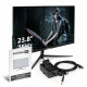 Монитор 23.8" ExeGate SmartView EZ2400TA IPS 1920x1080, 75 Гц, 5 мс, 16:9, 250 кд/м2, 1хHDMI, 1хDP, выход на наушники, черный
