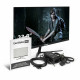Монитор 23.8" ExeGate Combat EG2407C IPS 1920x1080, 165 Гц, 1 мс, 16:9, 300 кд/м2, HDMI, DP, выход на наушники, черный (EX295589RUS)