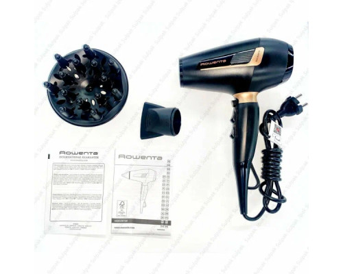 Фен Rowenta CV8830F0 черный/серебристый