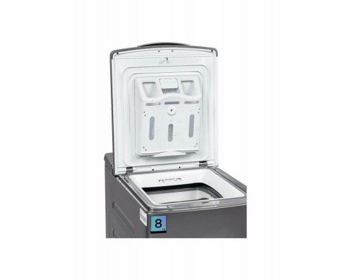 Вертикальная стиральная машина Midea MF100T80BS/S Вертикальная стиральная машина Midea MF100T80BS/S