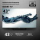 Телевизор HOLLEBERG HGTV-LED43UHDS102T2