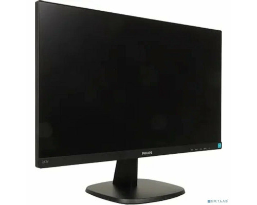 Монитор 23.8" Philips 243V7QDSB IPS 1920x1080, 75 Гц, 4 мс, 16:9, 250 кд/м2, 1xHDMI, 1xDVI, 1xVGA, черный Монитор 23.8" Philips 243V7QDSB IPS 1920x1080, 75 Гц, 4 мс, 16:9, 250 кд/м2, 1xHDMI, 1xDVI, 1xVGA, черный