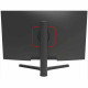 Монитор 27" CHiQ LMB27C701-R VA 1920x1080, 165 Гц, 6 мс, 16:9, 280 кд/м2, 2xHDMI, 1хDP, 1x3.5 мм, USB-хаб, изогнутый, черный