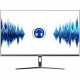 Монитор 27" CHiQ LMN27F680-RS IPS 1920x1080, 100 Гц, 6 мс, 16:9, 250 кд/м2, 1xHDMI, 1xDisplayPort, 1xVGA, выход на наушники, черный