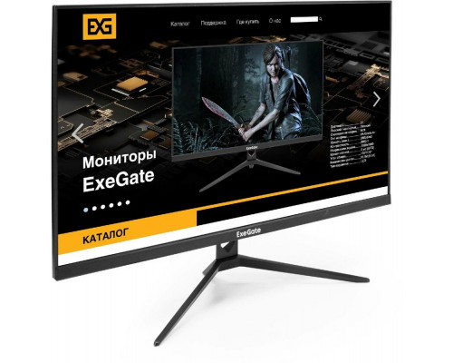 Монитор 27" ExeGate ProSmart EV2707A VA 1920x1080, 75 Гц, 5 мс, 16:9, 280 кд/м², 1xHDMI, 1xD-Sub, 3.5 мм, черный (EX294345RUS) Монитор 27" ExeGate ProSmart EV2707A VA 1920x1080, 75 Гц, 5 мс, 16:9, 280 кд/м², 1xHDMI, 1xD-Sub, 3.5 мм, черный (EX294345RUS)