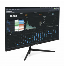 Монитор 27" ExeGate ProSmart EZ2707CA IPS LED Grade A+, FHD, 75Гц, Speakers, D-Sub, HDMI, DisplayPort, audio-in/out, кабель HDMI 1.5м (EX297650RUS)