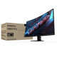 Монитор 27" Gigabyte GS27FC изогнутый R1500 VA 1920x1080, 180 Гц, 1 мс, 16:9, 250 кд/м², 2xHDMI, 1xDP, 1x3.5 мм, черный