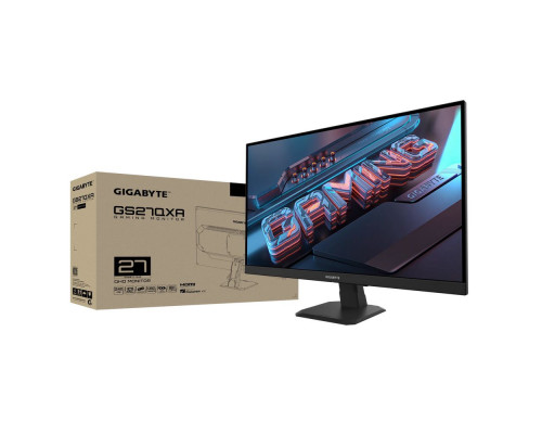Монитор 27" Gigabyte GS27QXA IPS 2560x1440, 240 Гц, 1 мс, 16:9, 350 кд/м², 2xHDMI, 1xDP, 1x3.5 мм, черный Монитор 27" Gigabyte GS27QXA IPS 2560x1440, 240 Гц, 1 мс, 16:9, 350 кд/м², 2xHDMI, 1xDP, 1x3.5 мм, черный
