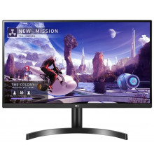 Монитор 27" LG 27QN600-B IPS 2560x1440, 75 Гц, 5 мс, 16:9, 350 кд/м2, 2хHDMI, 1хDP, черный