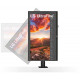 Монитор 27" LG UltraFine 27UN880-B IPS 3840x2160, 60 Гц, 5 мс, 16:9, 350 кд/м2, 2хHDMI, 1хDP, 1хType-C, 3хUSB, выход на наушники, черный