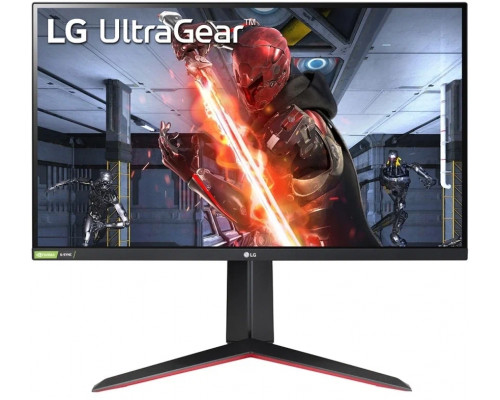 Монитор 27" LG UltraGear 27GN65R-B IPS 1920x1080, 144 Гц, 1 мс, 16:9, 300 кд/м2, 1хHDMI, 1хDP, черный/красный Монитор 27" LG UltraGear 27GN65R-B IPS 1920x1080, 144 Гц, 1 мс, 16:9, 300 кд/м2, 1хHDMI, 1хDP, черный/красный