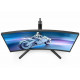 Монитор 27" Philips 27M2C5200W Evnia VA 1920x1080, 280 Гц, 1 мс, 16:9, 300 кд/м2, 2xHDMI, 1xDP, выход на наушники, изогнутый, черный