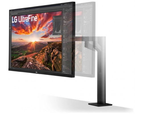 Монитор 31.5" LG 32UN880-B IPS 3840x2160, 60 Гц, 5 мс, 16:9, 350 кд/м2, 2хHDMI, 1хDP, 1хUSB-C, 2хUSB, выход на наушники, черный