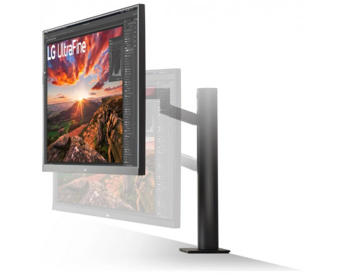 Монитор 31.5" LG 32UN880-B IPS 3840x2160, 60 Гц, 5 мс, 16:9, 350 кд/м2, 2хHDMI, 1хDP, 1хUSB-C, 2хUSB, выход на наушники, черный
