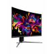 Монитор 31.5" MSI MPG 321CURX QD-OLED 3840x2160, 240 Гц/0.03 мс/16:9/250 кд/м²/2xHDMI/DP, 2xUSB/USB-C, изогнутый R1700, черный 9S6-3DD64T-003