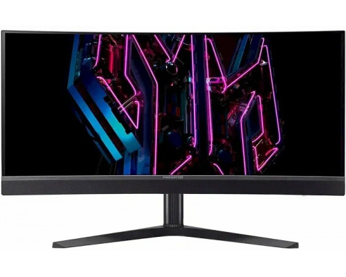 Монитор 34" Acer Predator X34Vbmiiphuzx OLED 3440x1440, 175 Гц, 0.1 мс, 21:9, 250 кд/м2, 2xHDMI, 1хDP, USB-C, изогнутый, черный Монитор 34" Acer Predator X34Vbmiiphuzx OLED 3440x1440, 175 Гц, 0.1 мс, 21:9, 250 кд/м2, 2xHDMI, 1хDP, USB-C, изогнутый, черный