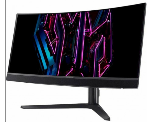 Монитор 34" Acer Predator X34Vbmiiphuzx OLED 3440x1440, 175 Гц, 0.1 мс, 21:9, 250 кд/м2, 2xHDMI, 1хDP, USB-C, изогнутый, черный Монитор 34" Acer Predator X34Vbmiiphuzx OLED 3440x1440, 175 Гц, 0.1 мс, 21:9, 250 кд/м2, 2xHDMI, 1хDP, USB-C, изогнутый, черный
