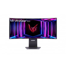 Монитор 34" LG 34GS95QE-B OLED 3440x1440, 240 Гц, 0.3 мс, 21:9, 275 кд/м2, 2хHDMI, 1хDP, 3хUSB, выход на наушники, изогнутый, черный