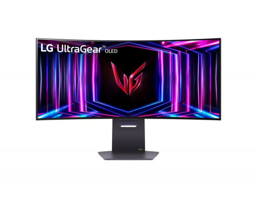 Монитор 34" LG 34GS95QE-B OLED 3440x1440, 240 Гц, 0.3 мс, 21:9, 275 кд/м2, 2хHDMI, 1хDP, 3хUSB, выход на наушники, изогнутый, черный Монитор 34" LG 34GS95QE-B OLED 3440x1440, 240 Гц, 0.3 мс, 21:9, 275 кд/м2, 2хHDMI, 1хDP, 3хUSB, выход на наушники, изогнутый, черный
