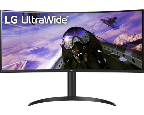 Монитор 34" LG 34WP65C-B VA 3440x1440, 160 Гц, 5 мс, 21:9, 300 кд/м2, 2хHDMI, 1хDP, выход на наушники, изогнутый, черный Монитор 34" LG 34WP65C-B VA 3440x1440, 160 Гц, 5 мс, 21:9, 300 кд/м2, 2хHDMI, 1хDP, выход на наушники, изогнутый, черный