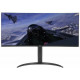 Монитор 34" LG 34WP65C-B VA 3440x1440, 160 Гц, 5 мс, 21:9, 300 кд/м2, 2хHDMI, 1хDP, выход на наушники, изогнутый, черный