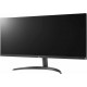 Монитор 34" LG UltraWide 34WQ500-B, 2560x1080, IPS, 100Гц, 1хHDMI, 1хDP, черный