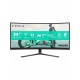 Монитор 34" Philips 34M2C3500L VA 3440x1440, 180 Гц, 1 мс, 21:9, 300 кд/м², 2xHDMI, 1xDP, 1x3.5 мм, изогнутый R1500, черный