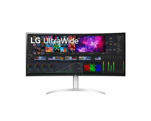 Монитор 39.7" LG 40WP95C-W NANO IPS 5120x2160, 72 Гц, 5 мс, 21:9, 300 кд/м2, 2хHDMI, 1хDP, выход на наушники, USB-C, изогнутый, черный/серебристый Монитор 39.7" LG 40WP95C-W NANO IPS 5120x2160, 72 Гц, 5 мс, 21:9, 300 кд/м2, 2хHDMI, 1хDP, выход на наушники, USB-C, изогнутый, черный/серебристый