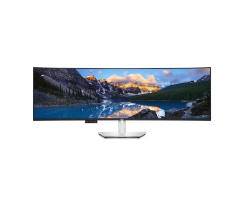 Монитор 49" Dell UltraSharp U4924DW IPS 5120x1440, 60 Гц, 5 мс, 32:9, 350 кд/м2, 2xHDMI, 1xDP, изогнутый, черный и серебристый/черный