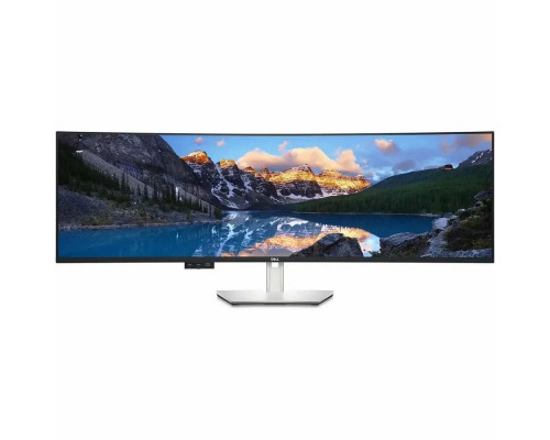 Монитор 49" Dell UltraSharp U4924DW IPS 5120x1440, 60 Гц, 5 мс, 32:9, 350 кд/м2, 2xHDMI, 1xDP, изогнутый, черный и серебристый/черный