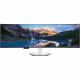 Монитор 49" Dell UltraSharp U4924DW IPS 5120x1440, 60 Гц, 5 мс, 32:9, 350 кд/м2, 2xHDMI, 1xDP, изогнутый, черный и серебристый/черный