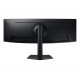 Монитор 49" Samsung LS49C950UAIXCI VA 5120x1440/120 Гц/5 мс/32:9/350 кд/м2, 2xHDMI/DP, 1хUSB-C, 1x3.5 мм, изогнутый, черный (LS49C950UAIXCI)